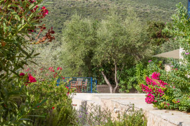 Path around the villa