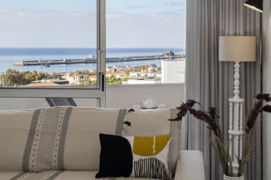 Livingroom  with sea view