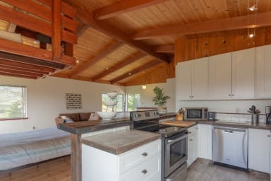 Kitchen, oven, microwave, kitchen wear, dish washer, cutting board, drawers