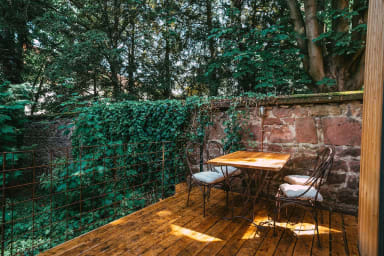 Espace repas extérieur