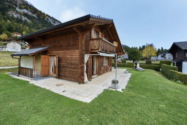 Typical chalet in the heart of the mountains 