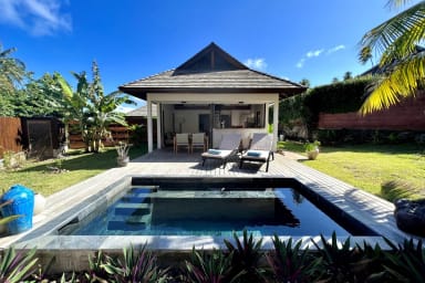 Villa Māha Iti 1, a beautiful, brand new villa with its own private pool.