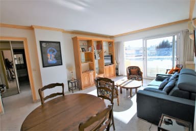 air conditioned living room, lounge & dining area, tv, wifi