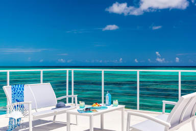Villa Sandpiper provides guest with a third-level lounging area.