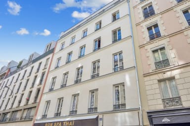 Façade de l'immeuble