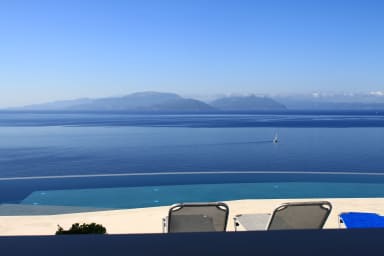 Villa Kelidonia: may be the best sea view from the island 