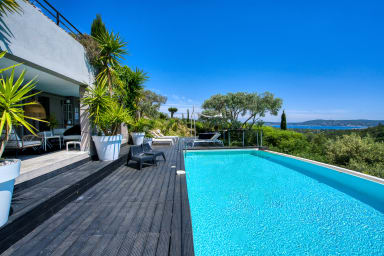 Location villa piscine Golfe de Saint-Tropez