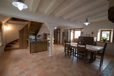 Grand salon spacieux