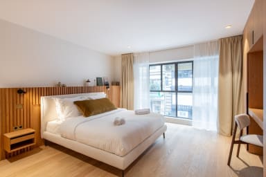 Master bedroom with en-suite bathroom.