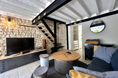Espace détente avec TV