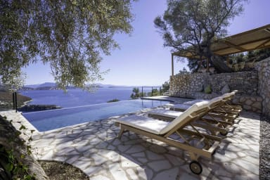 Villa Nikos - Vederi uimitoare și intimitate în Golful Sivota.