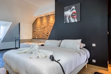 Lit Double pour de douces nuits coquines