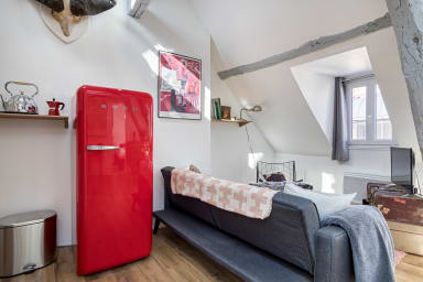 Salon avec TV