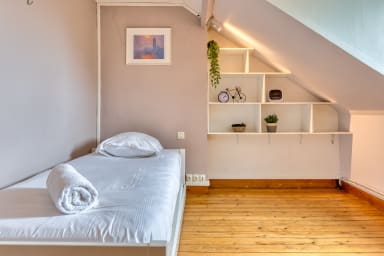 Chambre 3 : 3 lits simples dont 1 lit gigogne