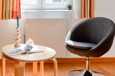 Fauteuil avec table basse