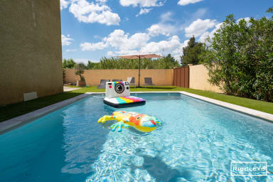 Secure, heated private swimming pool