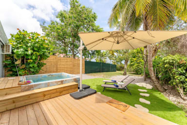 Photo de Bungalow en location saisonnière à Marie-Galante en Guadeloupe
