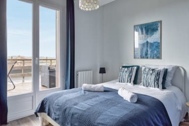 Chambre avec accès terrasse 