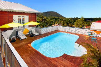 Photo de Villa en location saisonnière à Deshaies en Guadeloupe