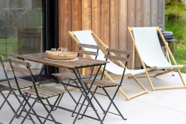 Terrasse pour profiter des beaux jours