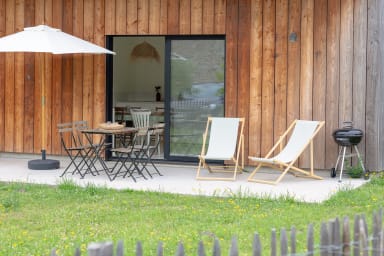 Terrasse pour profiter des beaux jours