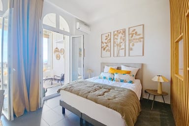 Chambre lit king size