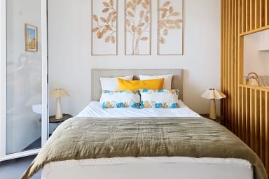 Chambre lit king size