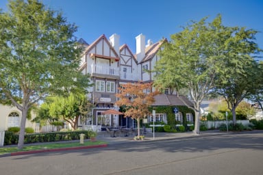 Experience European-style architecture in the heart of Solvang.