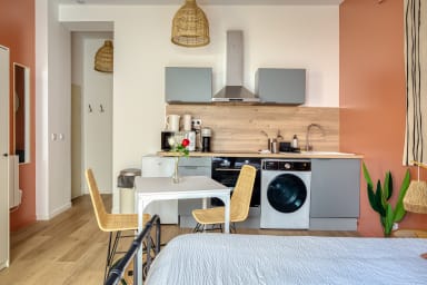 Cuisine aménagée et équipée 