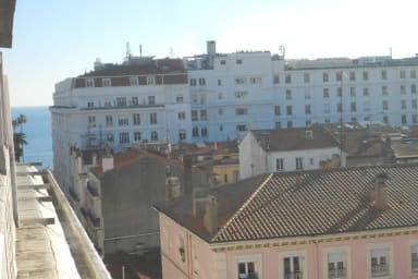 vue transversale de la terrasse