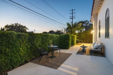 Relax, grill, and unwind in our cozy outdoor lounge.