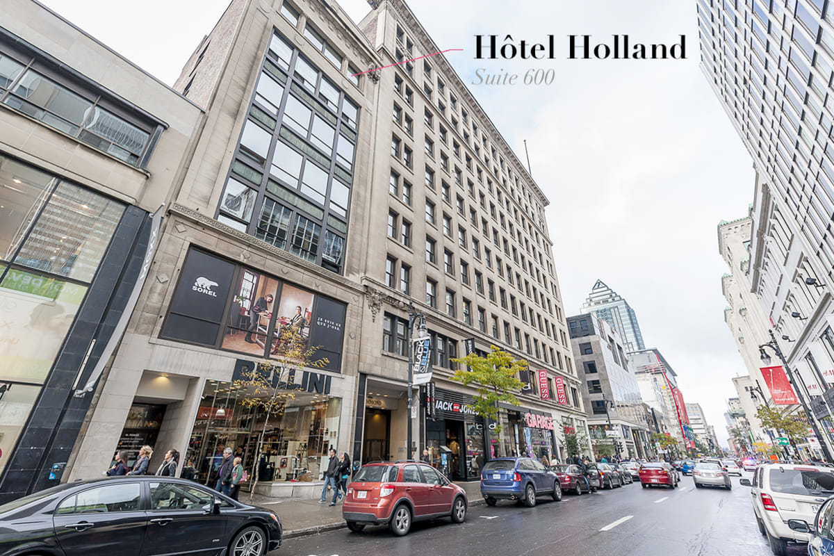 guess downtown montreal