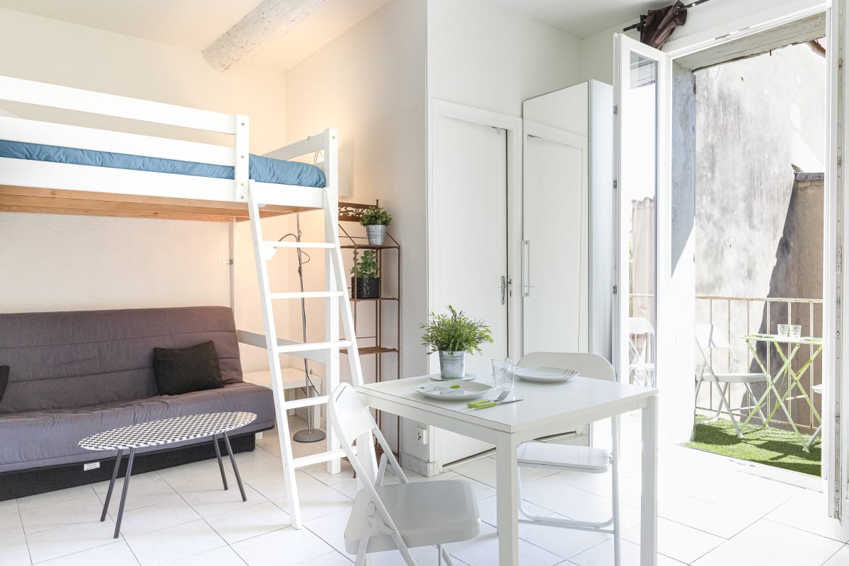 Chez Dominique - Studio 2-4pers centre Antibes Fourmilliere - 1er 