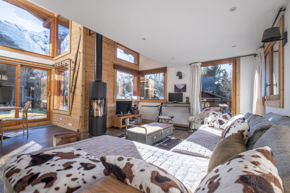  Chalet Chalet avec Jardin et vue Mont Blanc à Chamonix  