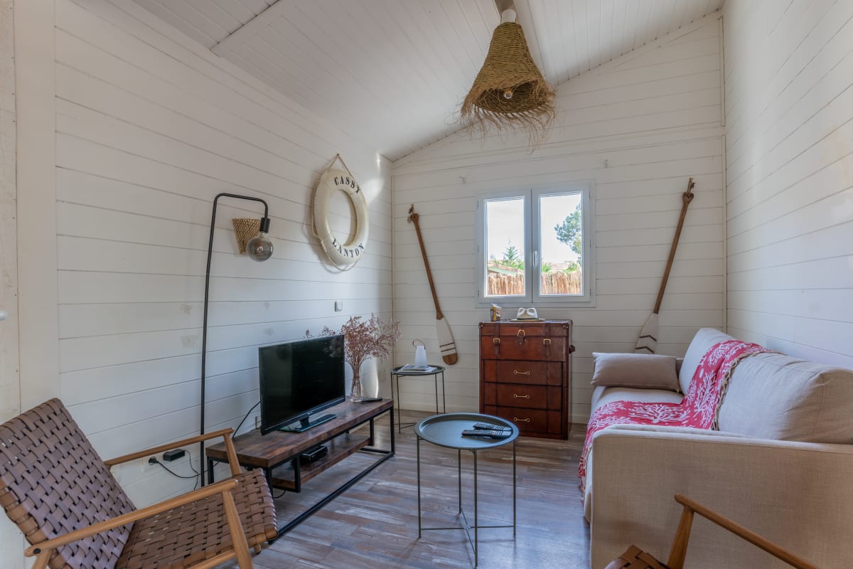  Chalet Capfun, 5 étoiles, 64 m² avec piscine et terrasse