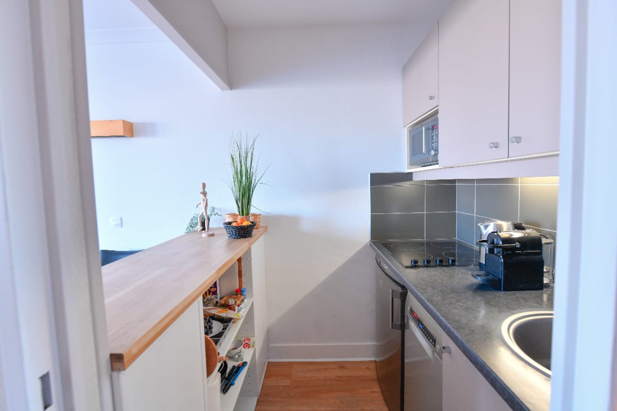 Immobilier Lumineux avec balcon aux Buttes Chaumont  