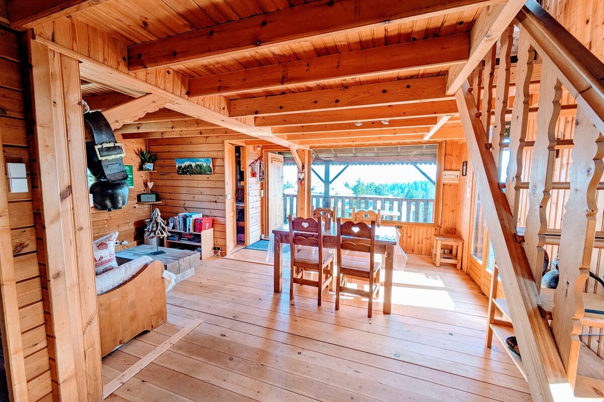  immobilier  Magnifique chalet , vue sur le Mont Blanc *** 