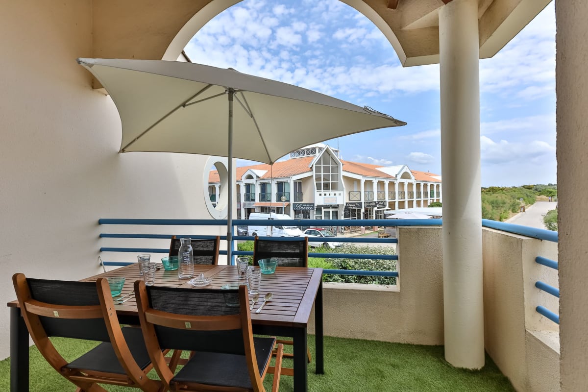 Un balcon à la mer - studio vue sur mer