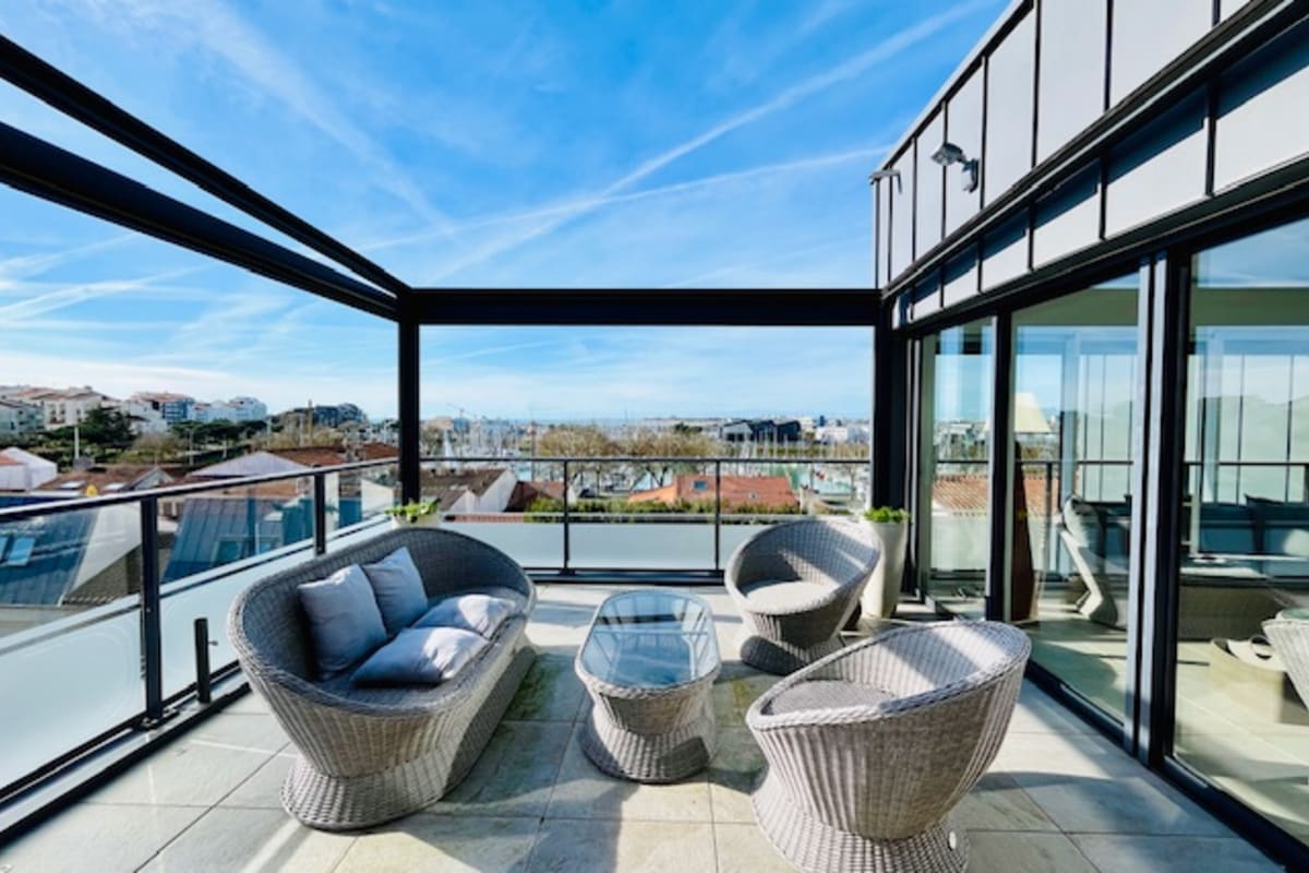 Exceptionnel Rooftop vue mer - piscine privée