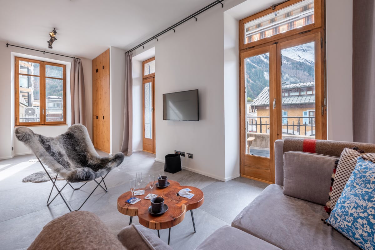  Appartement En plein centre de Chamonix | Vue Mont Blanc