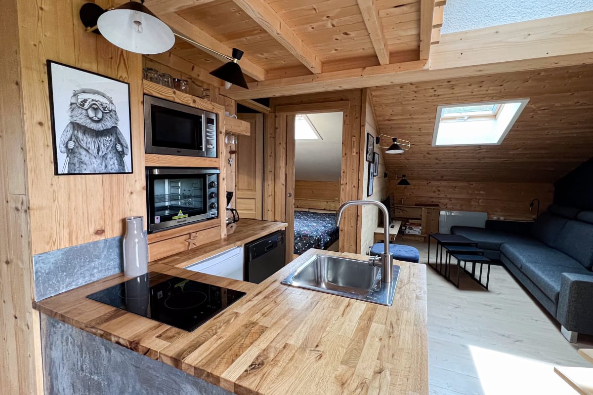 Appartement T2 avec piscine à Saint-Gervais-les-Bains 