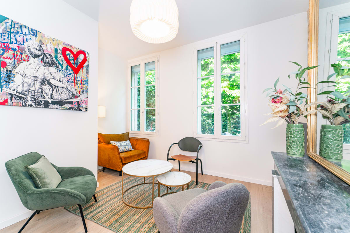 Appartement charmant et lumineux de 60 m² situé sur la rive droite