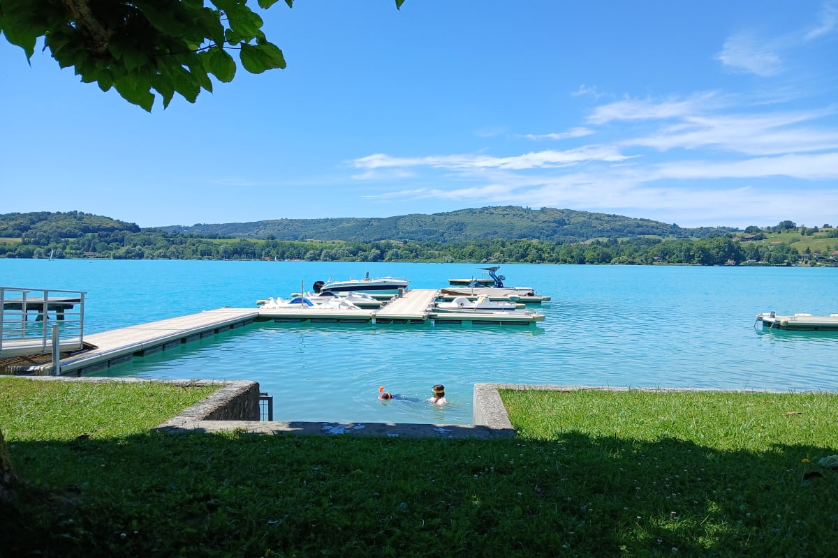 LAC CASA 60 - app plage, terrasse vue lac, jardin