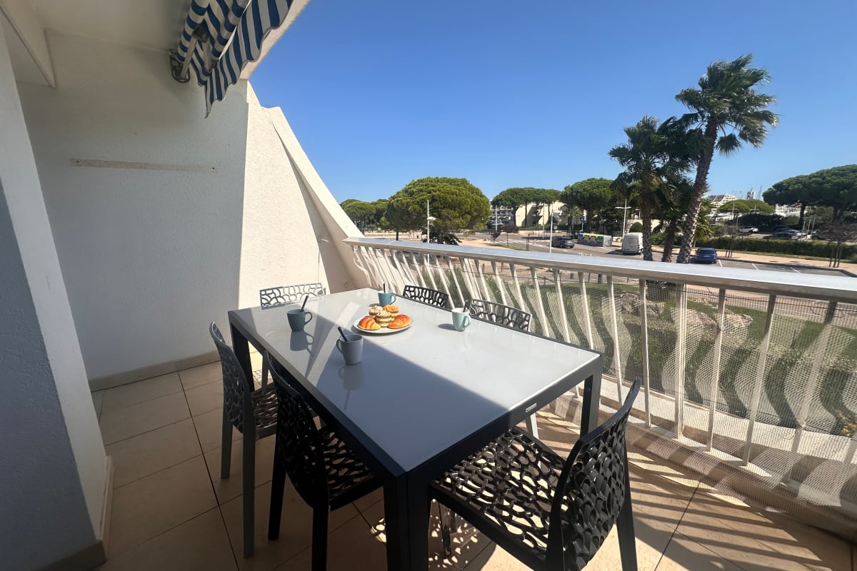 La Goélette - Appartement une chambre avec terrasse proche de la mer 