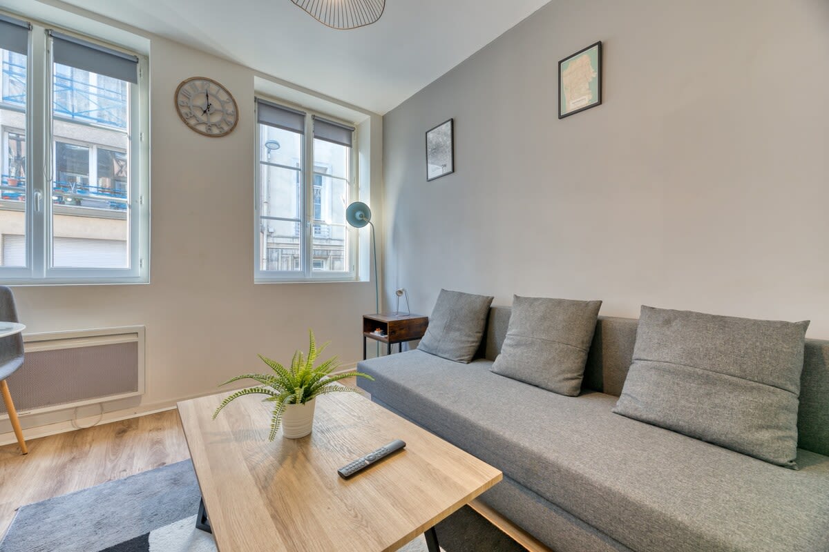  immobilier  Le Thibaut : studio rénové au coeur de Rouen