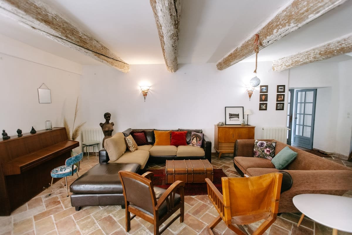 Suite de 40m2 dans Mas Provençal du 18ème siècle