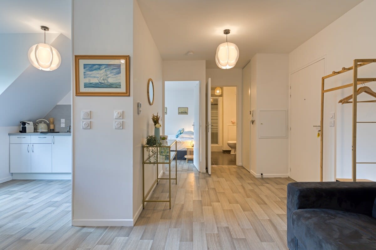 Appartement   Solent, joli F2 proche Jardin des Plantes à Rouen
