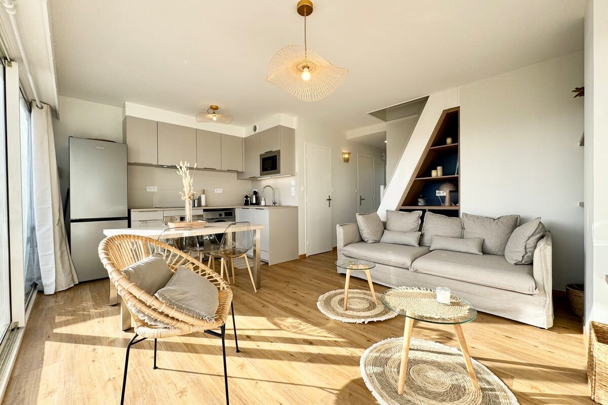Appartement Magnifique ! T3 les pieds dans l’eau – Vue mer 
