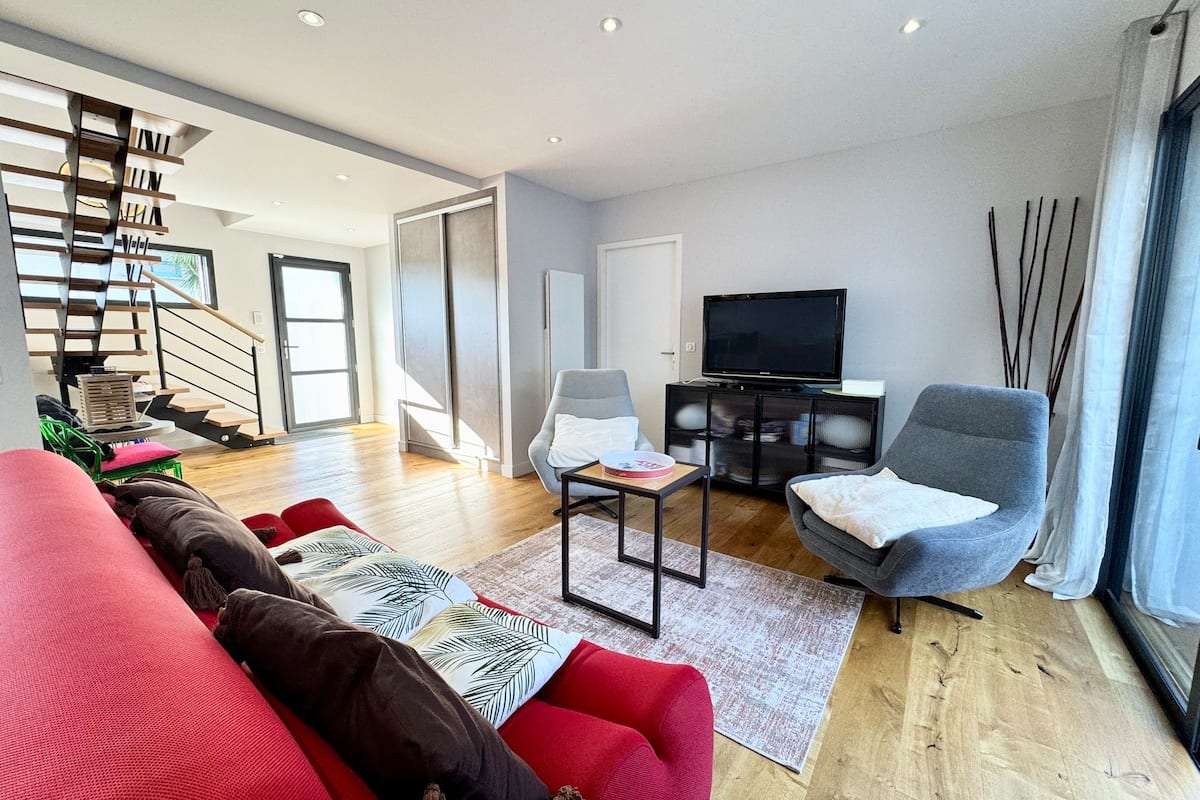  Maison contemporaine de standing - 100m des plages 