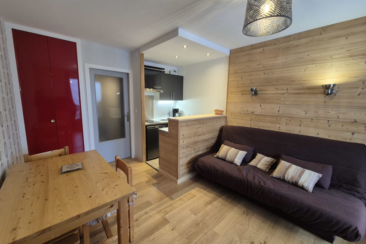 NOUVEAU ! Studio personnes au pied des pistes le revard  